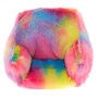 Plush Rainbow Chair Phone Holder,