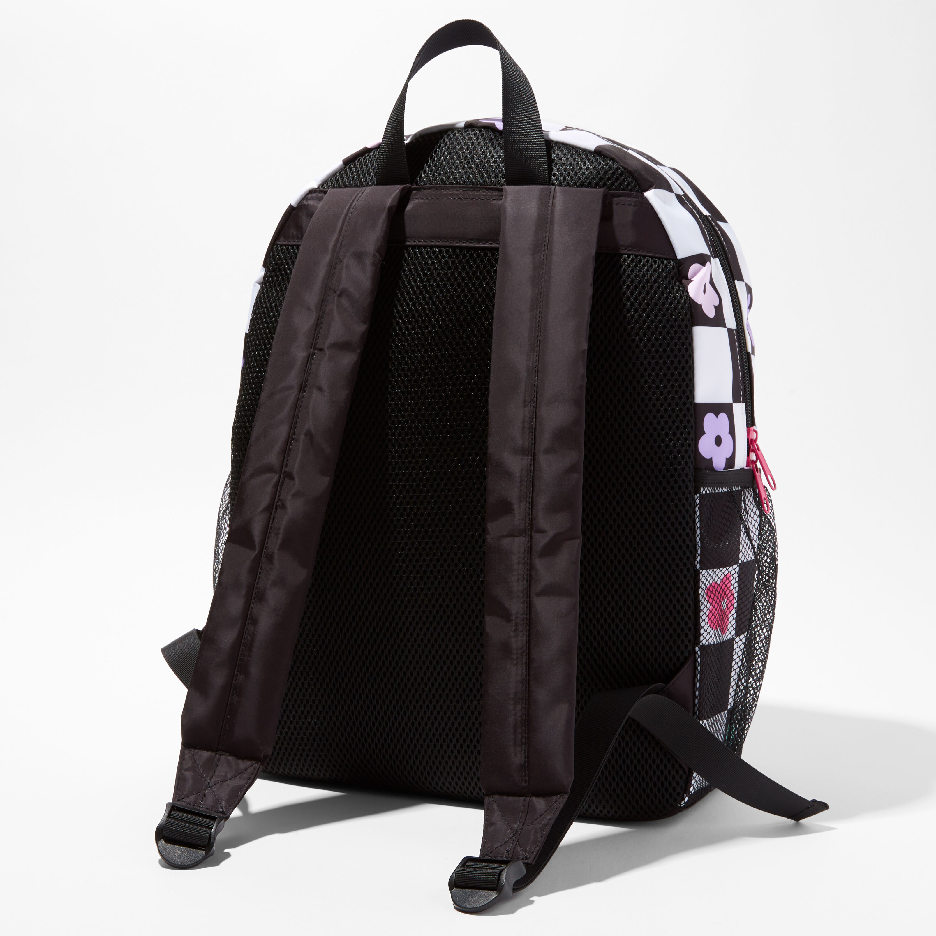 Checkered Daisy Medium Backpack,