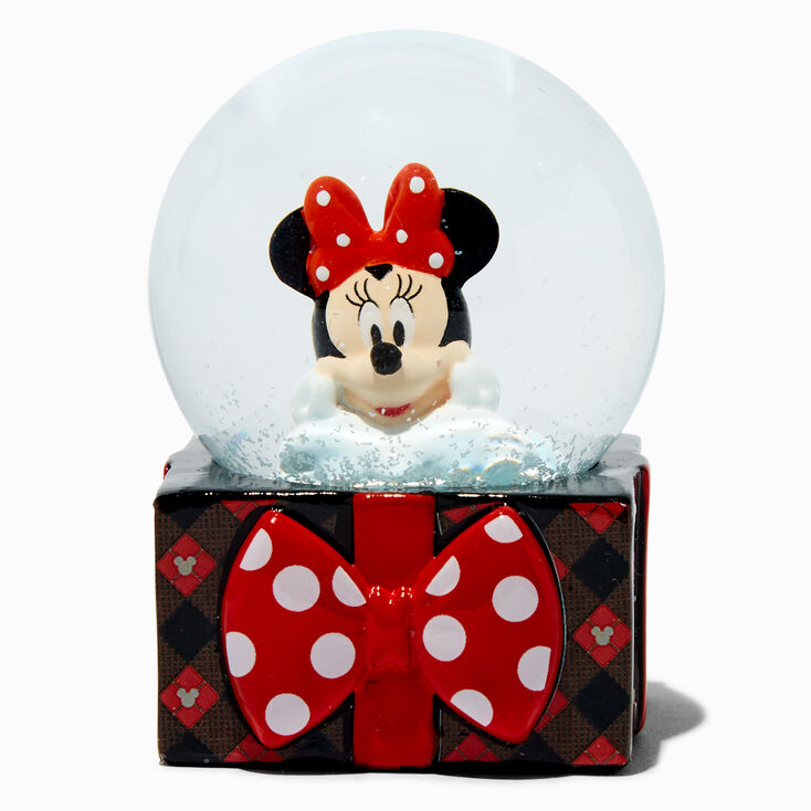 Disney Minnie Mouse Holiday Snow Globe,