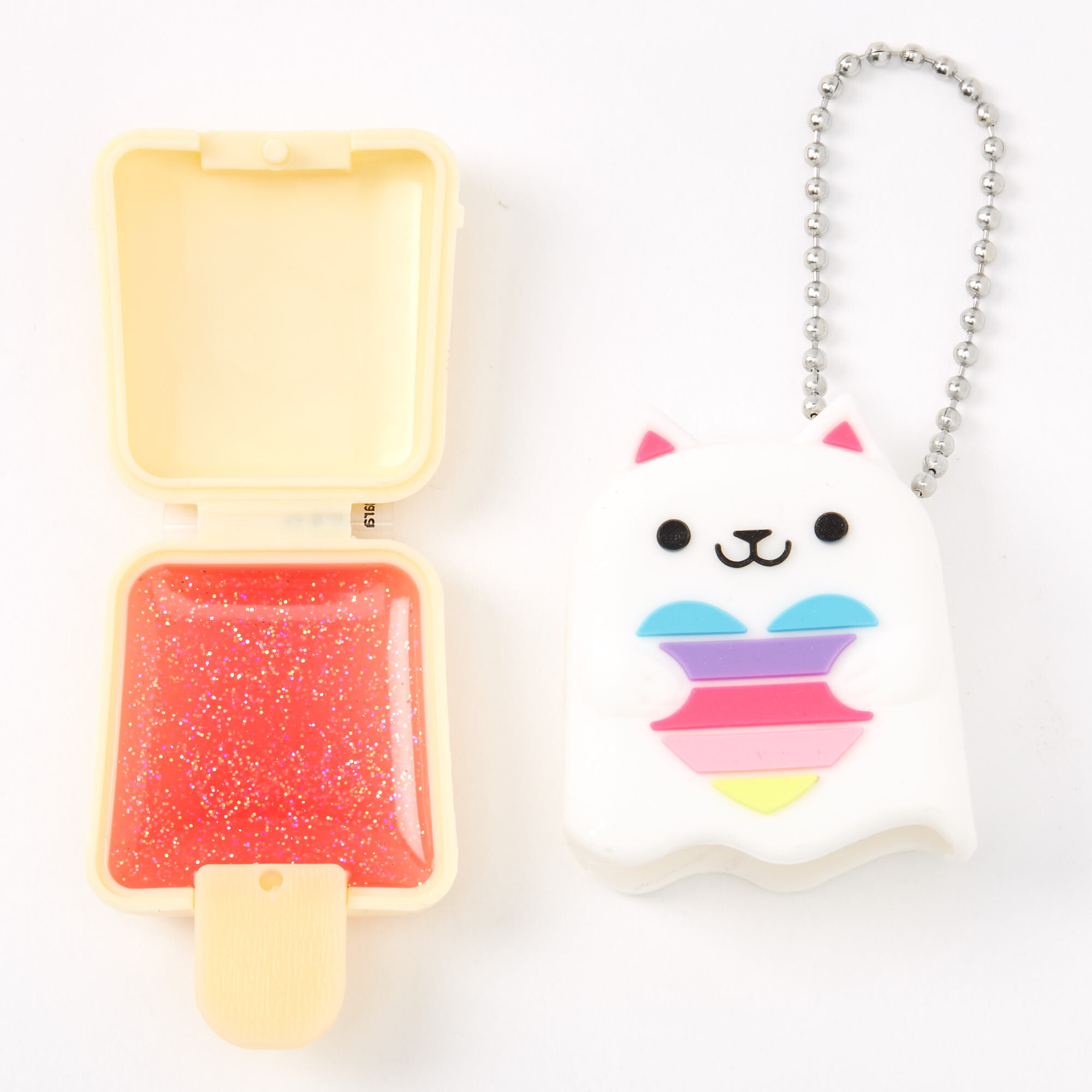 Pucker Pops® Heart Cat Lip Gloss - Cotton Candy,