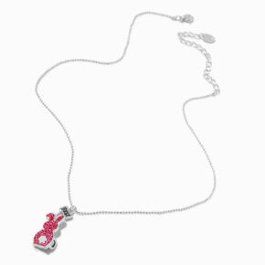 Best Friends Bunny Tail Pendant Necklaces - 2 Pack,