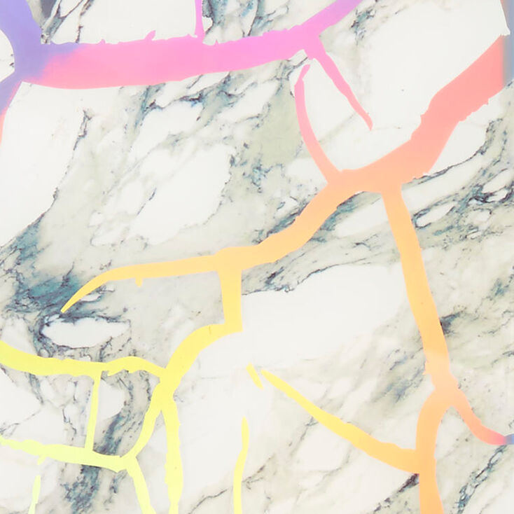 Holographic Cracked Marble Phone Case - Fits iPhone 6/7/8,