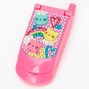 Claire&#39;s Club Rainbow Kitty Bling Flip Phone Lip Gloss Set - Pink,
