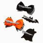 Halloween Icons Glittery Hair Clips - 4 Pack,