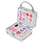 Claire&#39;s Club Pink Glitter Lock Box Makeup Set,