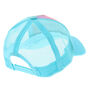 Unicorn Rainbow Print Baseball Cap - Turquoise,