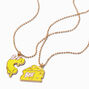 Best Friends Macaroni &amp; Cheese Pendant Necklaces - 2 Pack,