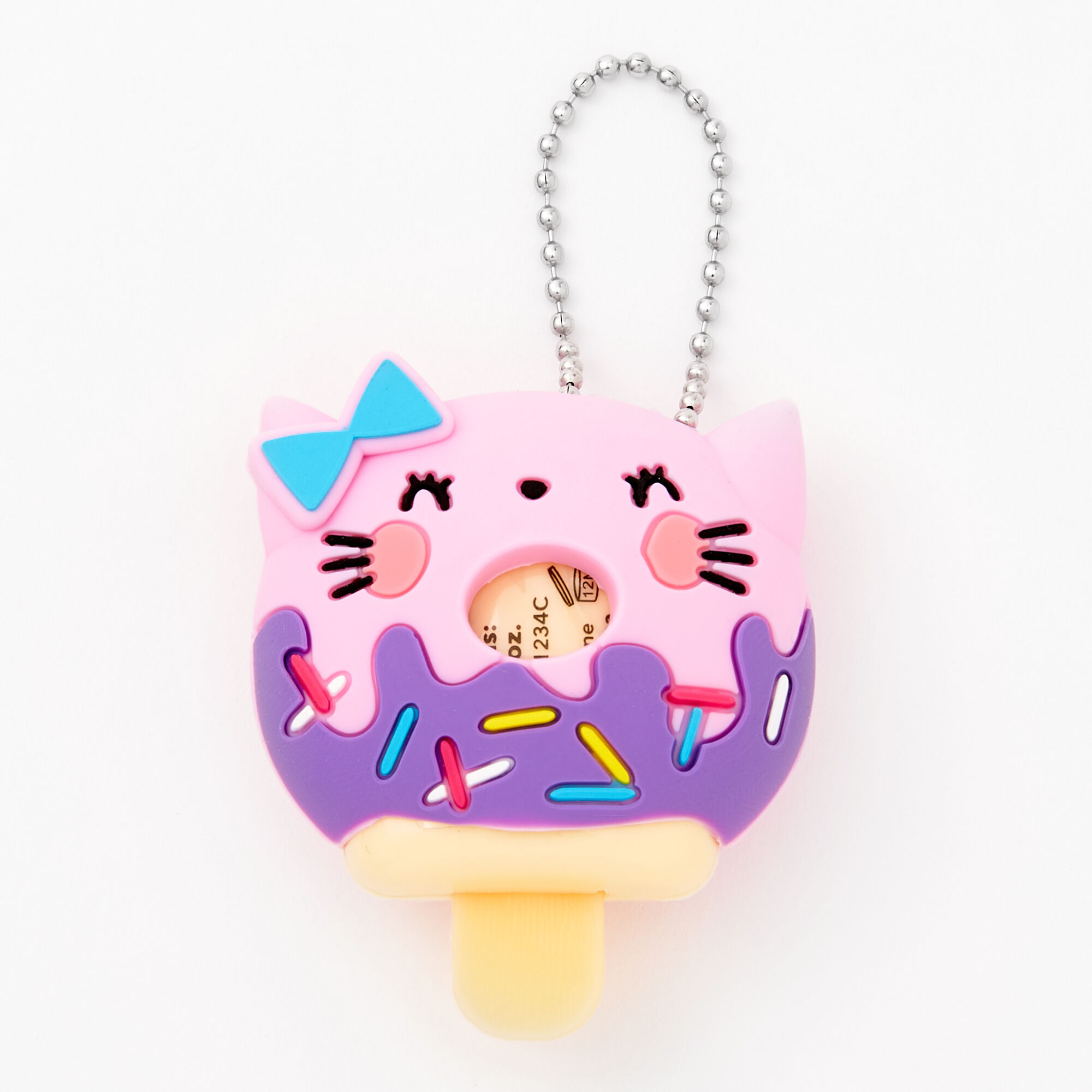 Pucker Pops Cat Donut Lip Gloss - Vanilla,