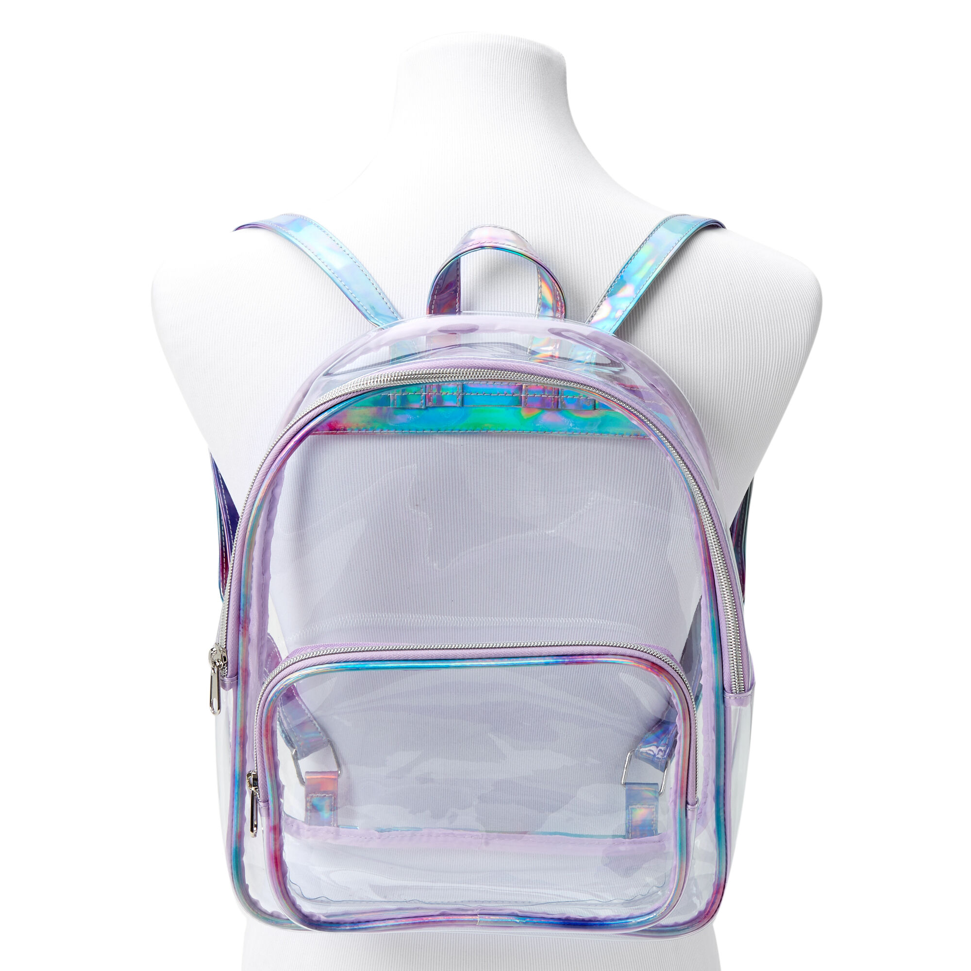 Claire's clear backpack best sale