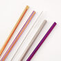 Heart-Shaped Stainless Steel Straws - 4 Pack,