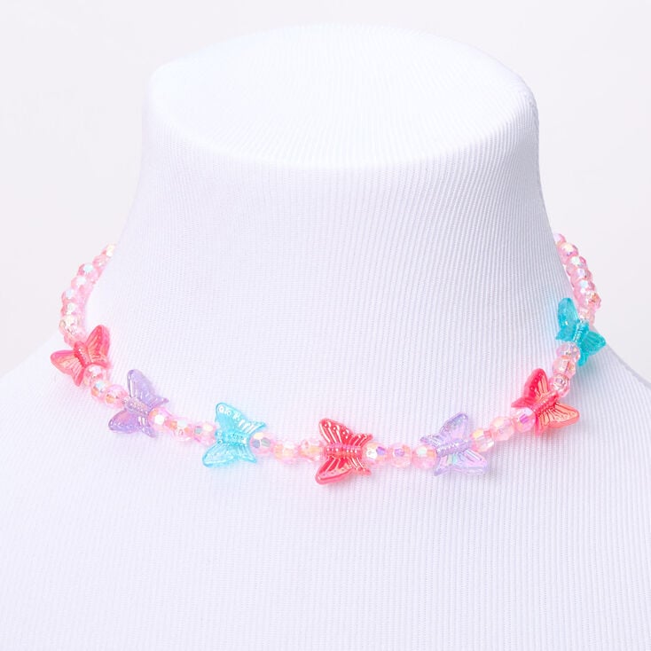 Claire&#39;s Club Beaded Butterfly Jewelry Set - 3 Pack,