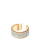 Gold-tone Glitter Band Ear Cuff,