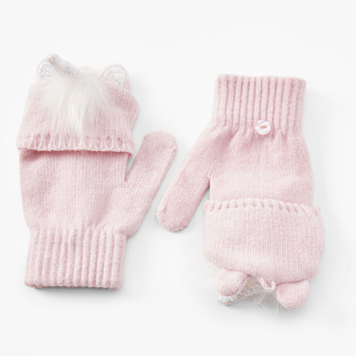 Unicorn Gloves - Pink,