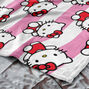 Hello Kitty&reg; Bow &amp; Stripes Silk Touch Throw &#40;ds&#41;,