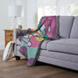 Hello Kitty&reg; Cool Kitty Woven Tapestry Throw Blanket &#40;ds&#41;,