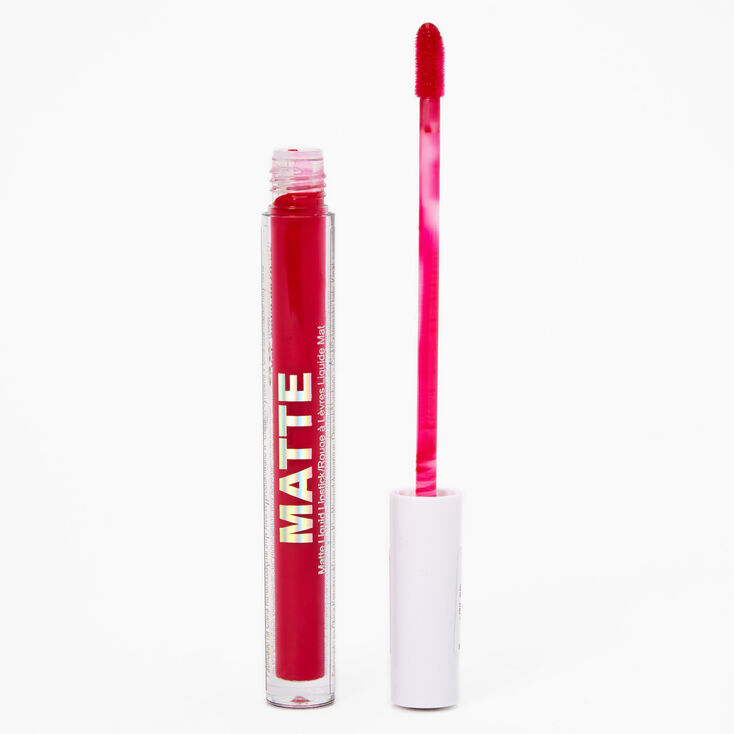 Matte Lipstick Tube - Hot Pink,