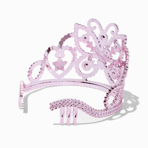 Claire&#39;s Club Pink Butterfly Tiara,