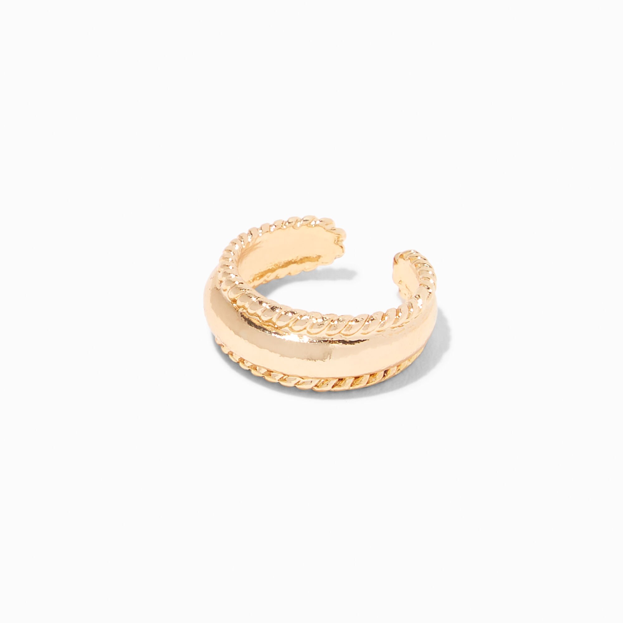View Claires Tone Rope Band Toe Ring Gold information