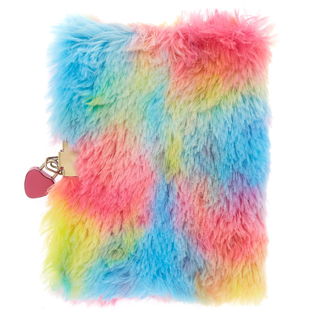 Rainbow Emoji Lock Soft Notebook,