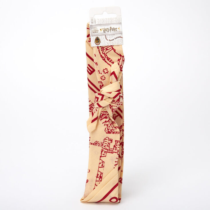Claire's Bandana La carte du Maraudeur Harry Potter™ - Rouge