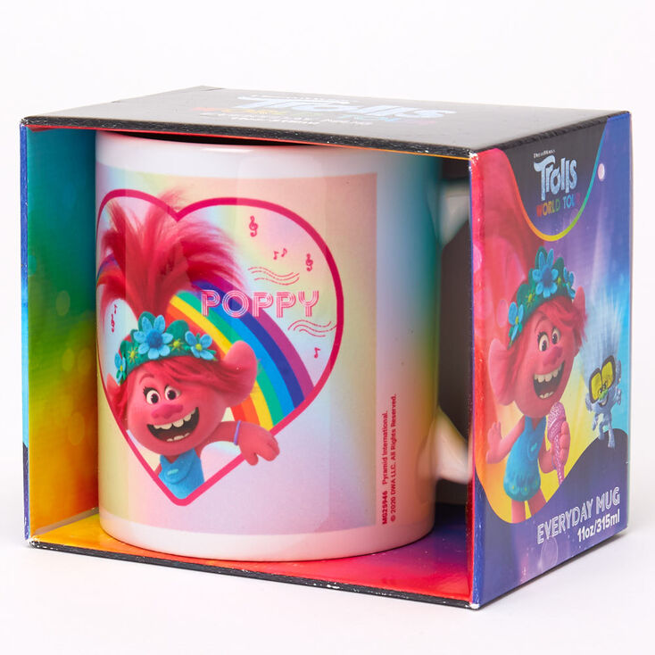 Claire's Mug Poppy Les Trolls 2 : Tournée mondiale – Arc-en-ciel