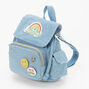 Lucky Denim Mini Flap Backpack,