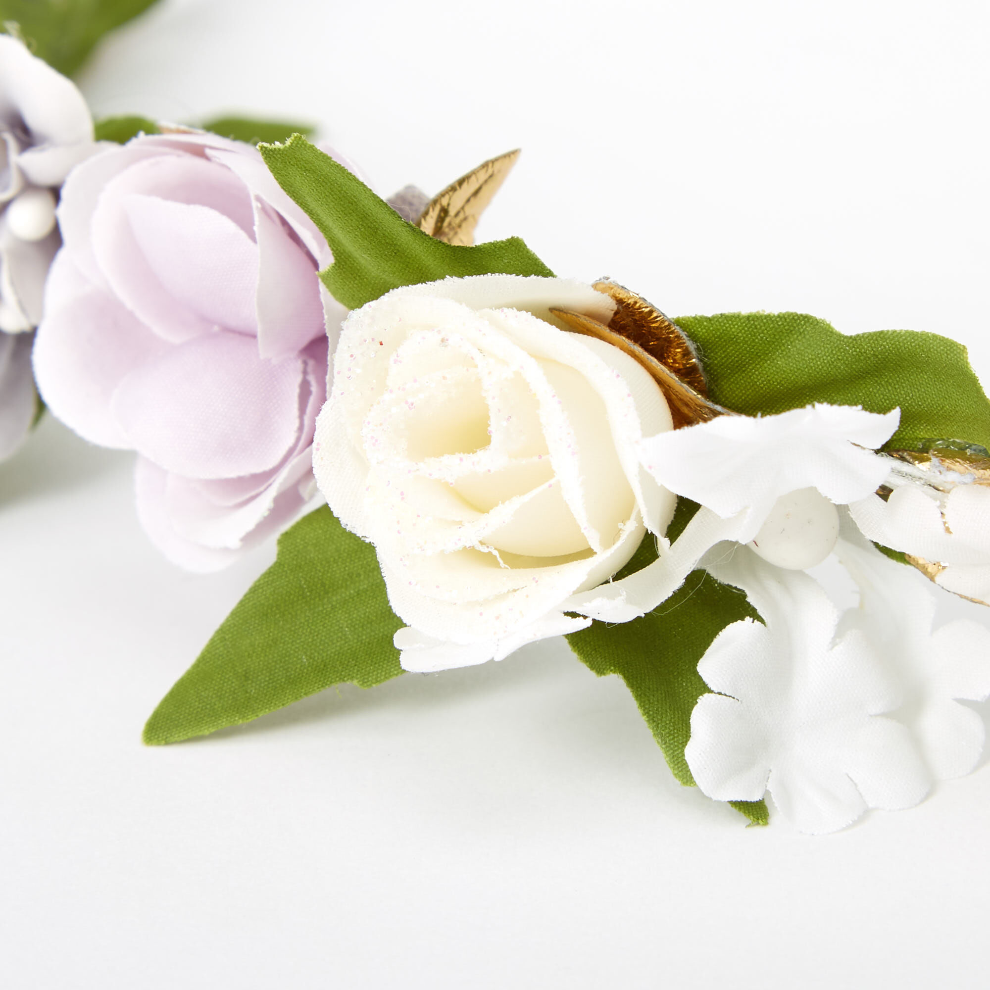 leaf flower crown