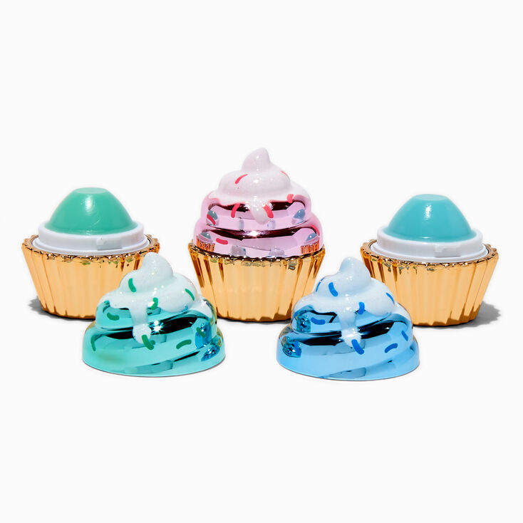 Chrome Cupcake Lip Balm Set - 3 Pack,