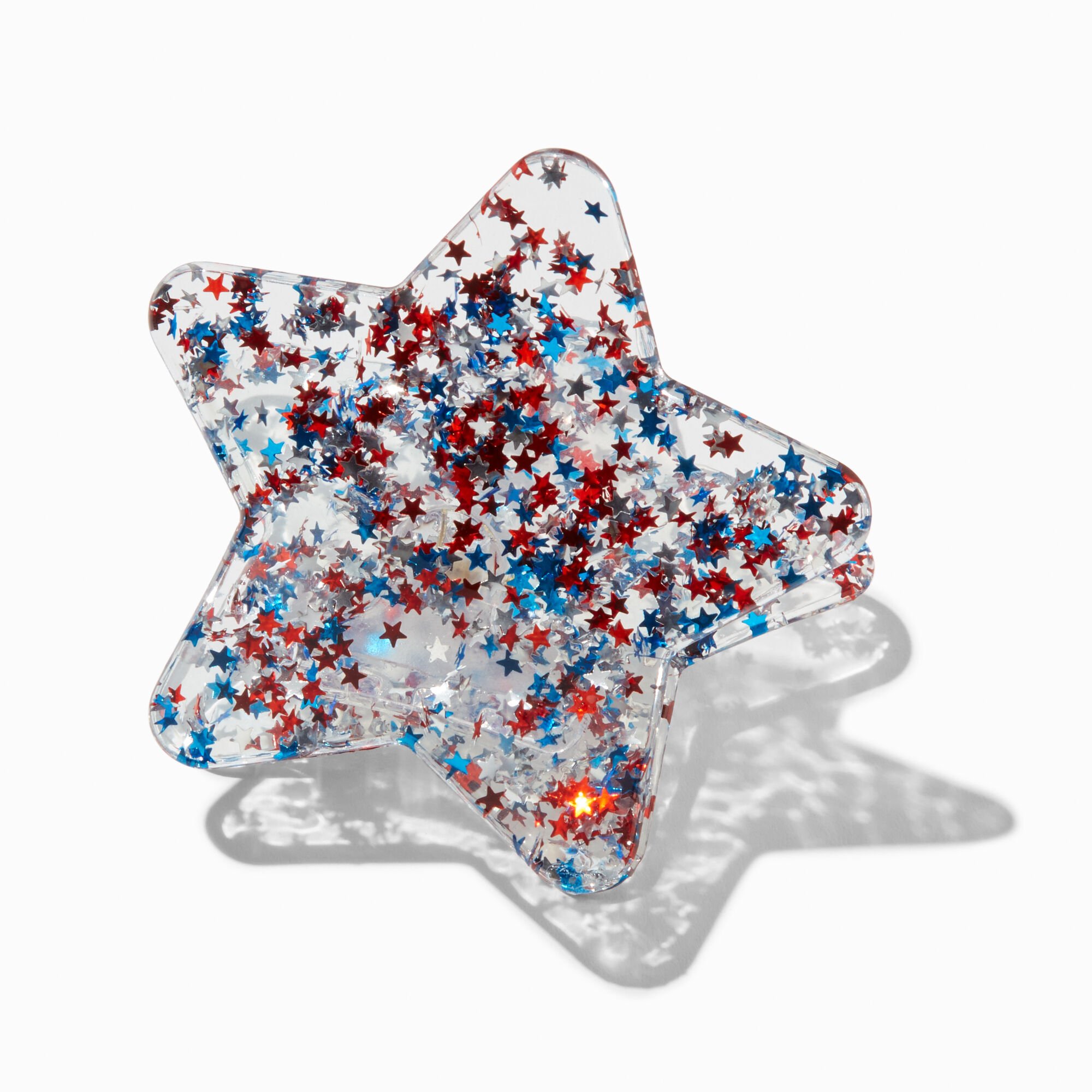 Stars & Stripes Confetti Hair Claw,