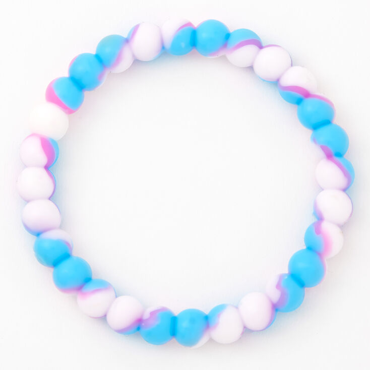 Tie-Dye Cotton Candy Magical Fortune Stretch Bracelet,