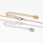 Best Friends Travel Buddy Airplane Heart Pendant Necklace Set &#40;2 Pack&#41;,