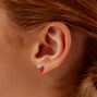 Fruit Cocktail Stud Earrings - 9 Pack,