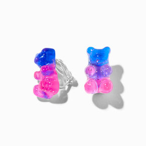 Colorblock Gummy Bears&reg; Clip-On Earrings,