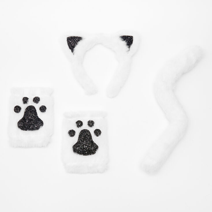 Plush Cat Costume Kit White 3 Pack Claire S Us