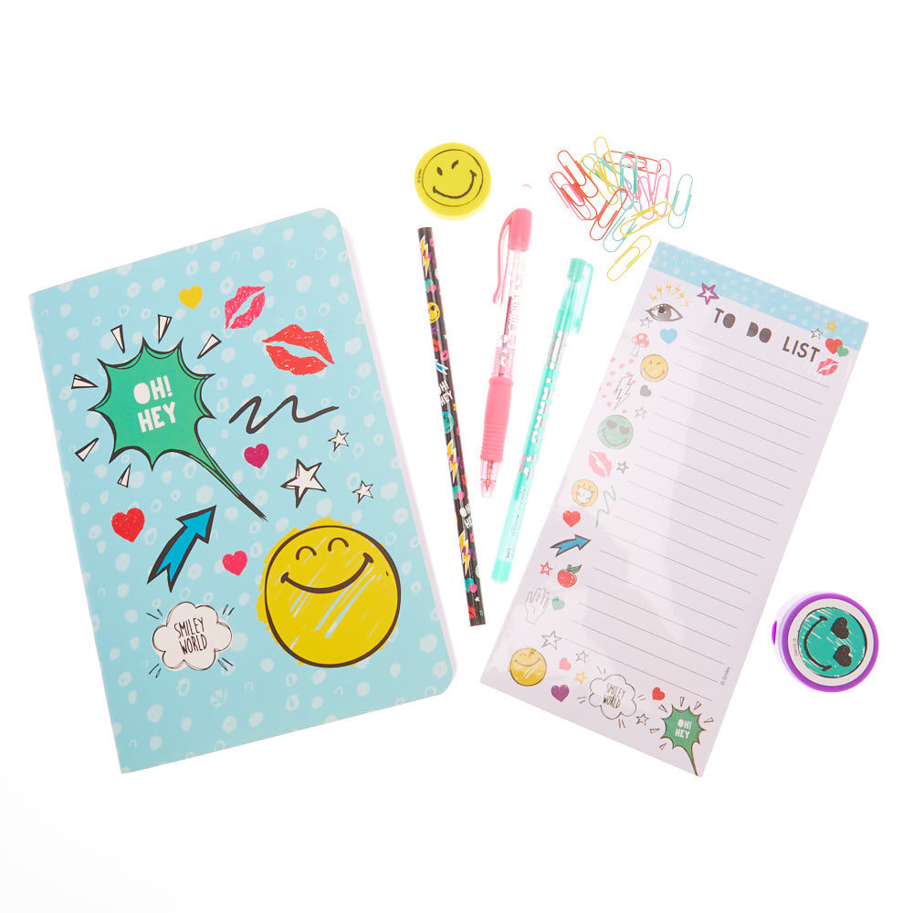 Smiley World® Stationery Set,