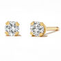 Round Laboratory-Grown Diamond Stud Earrings 1/10 ct. tw. 9ct Yellow Gold-tone,