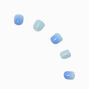 Claire&#39;s Club Blue Ombr&eacute; Press On Vegan Faux Nail Set - 10 Pack,