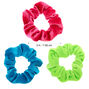 Claire&#39;s Club Small Cool Velvet Hair Scrunchies - 3 Pack,