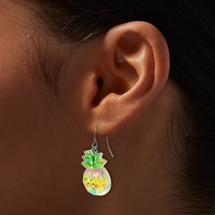 Pendantes ananas scintillantes,
