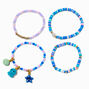 Claire&#39;s Club Sea Life Beaded Stretch Bracelets - 4 Pack,