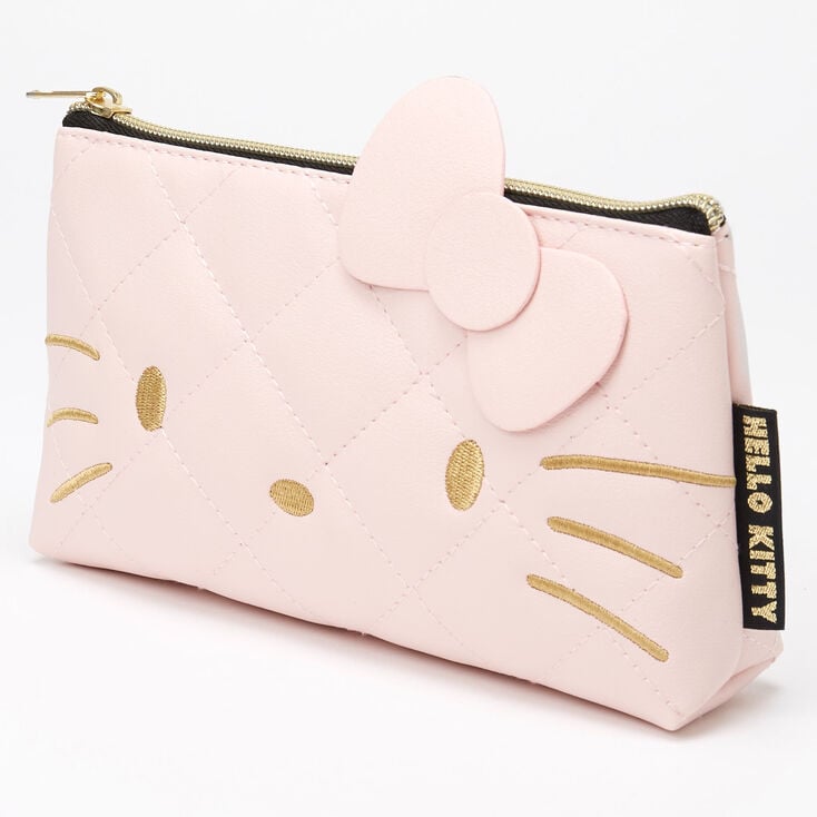 Claire's Trousse matelassée Hello Kitty® - Rose