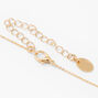 Gold-tone 3D Butterfly Pendant Necklace,