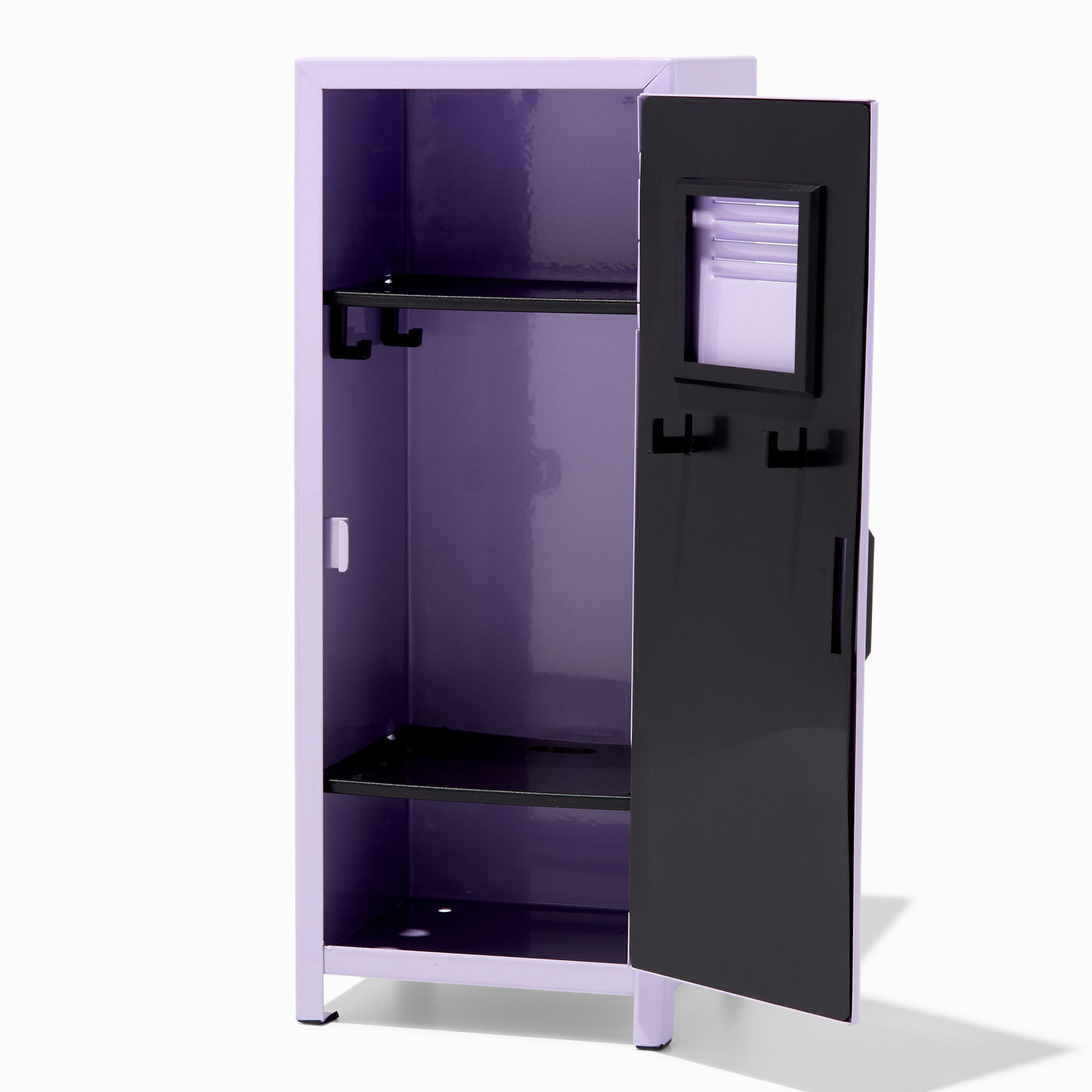 Purple Mini Locker Storage Decor,