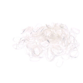 Claire&#39;s Club Clear Hair Bobbles &amp; Bag,