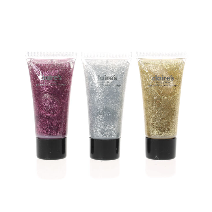 Glitter Body Paint - 3 Pack,