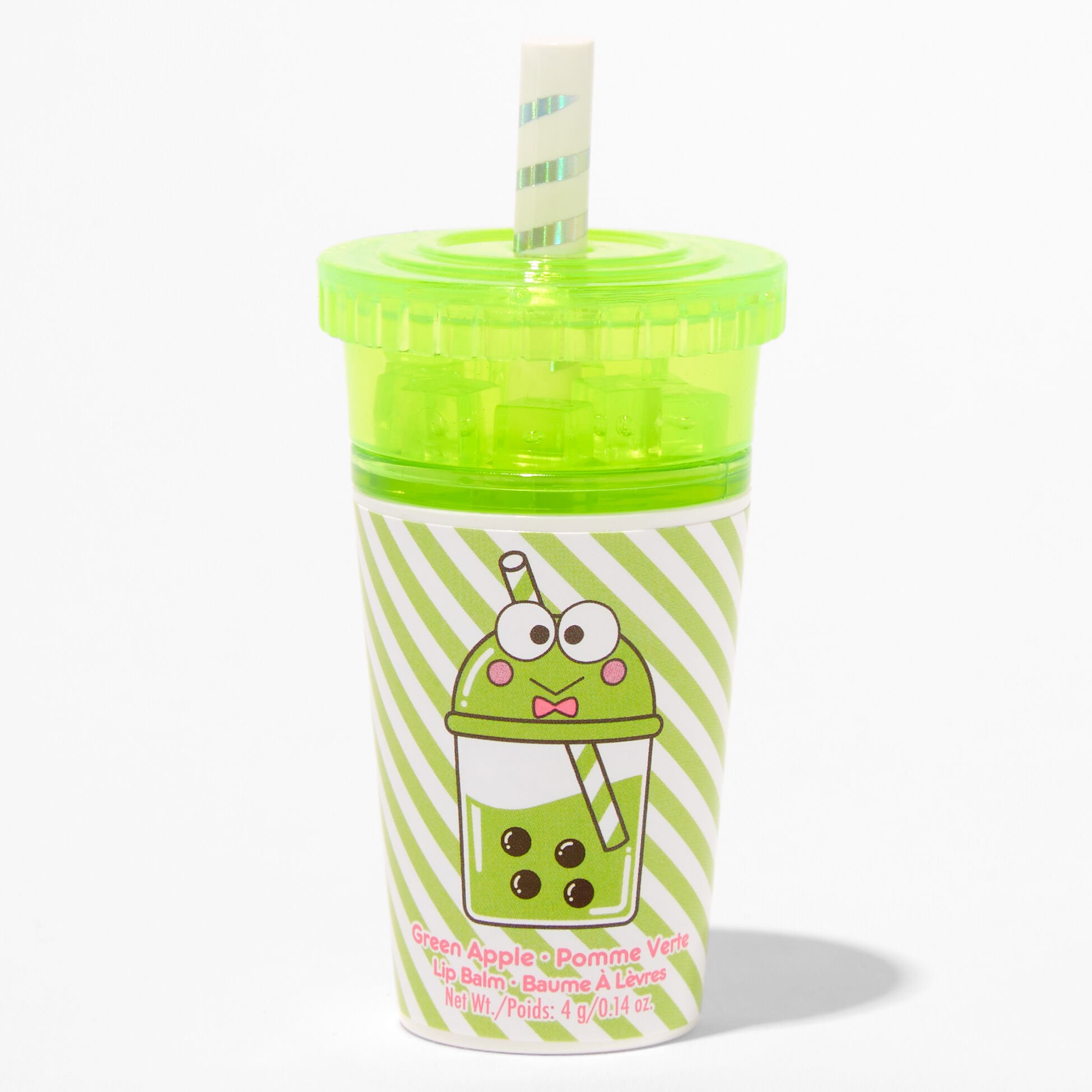 Hello Kitty® And Friends Keroppi™ Boba Tea Lip Balm - Green Apple,