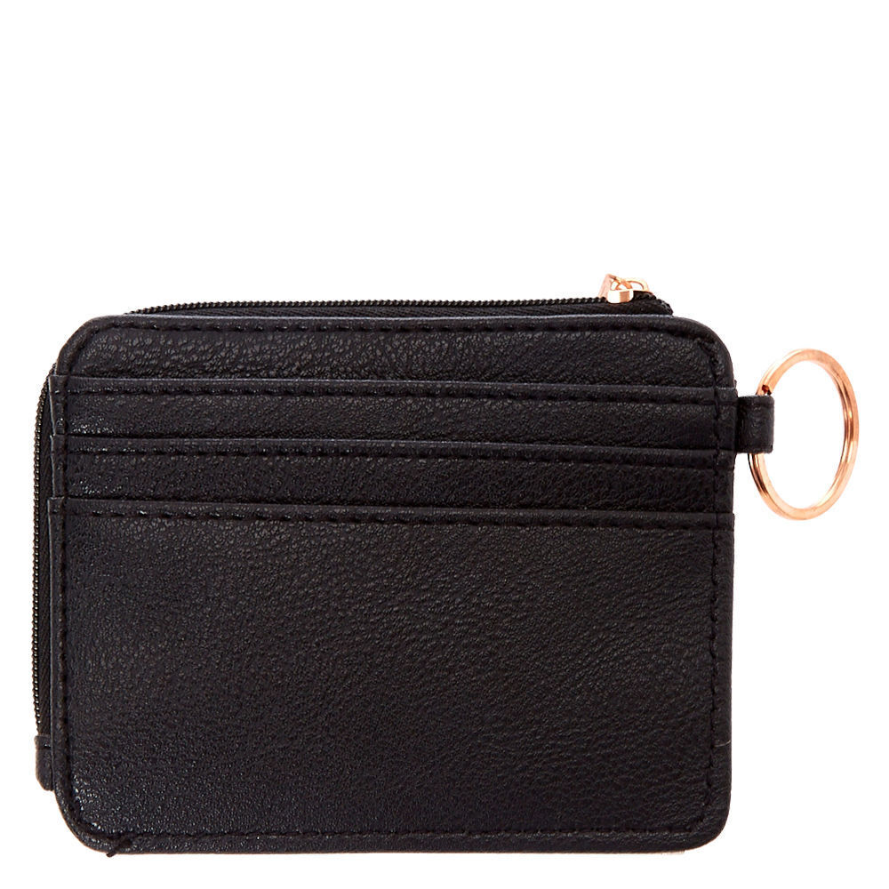 Marble Coin Purse - Black,