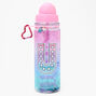 Initial Water Bottle - Pink, U,