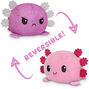 TeeTurtle&trade; Reversible Plushmates Pink &amp; Purple Axolotl,