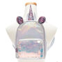 Mini Sac &agrave; dos &agrave; sequins Unicorn R&eacute;versible - Couleur Argent,